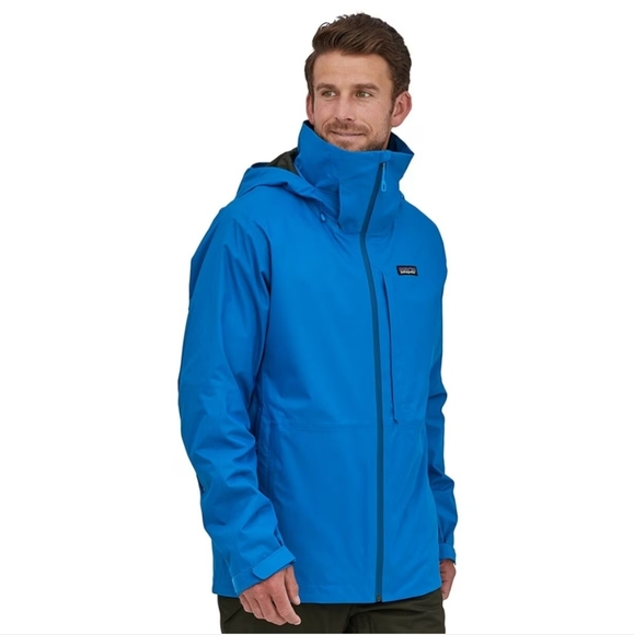 Patagonia Mens 3 in 1 Snowshot Jacket Blue XLarge NWT - Picture 1 of 15